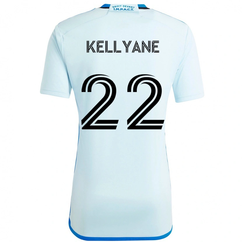DanxenレディースDumas Kellyane#22スカイブルー ダークブルーアウェイシャツ2025/26ジャージーユニフォーム