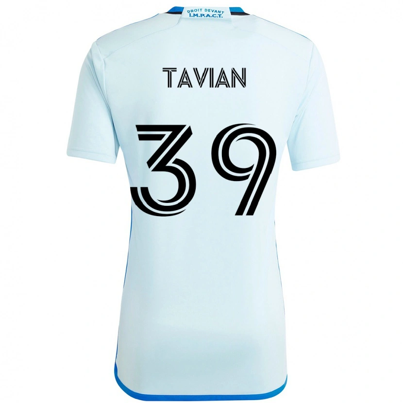 DanxenレディースVandendort Tavian#39スカイブルー ダークブルーアウェイシャツ2025/26ジャージーユニフォーム