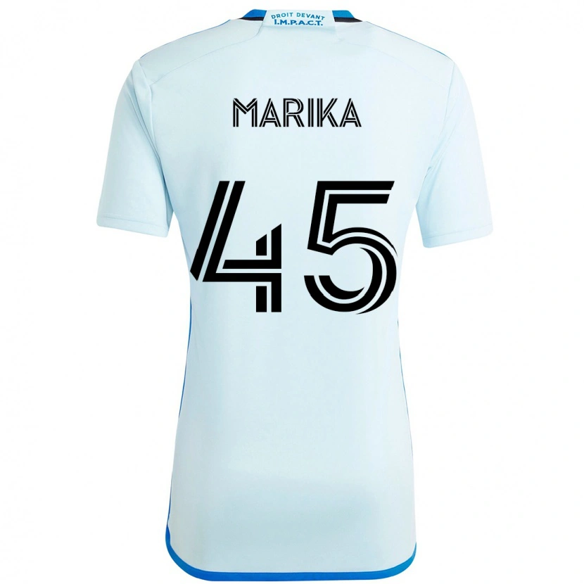 DanxenレディースCregheur Marika#45スカイブルー ダークブルーアウェイシャツ2025/26ジャージーユニフォーム