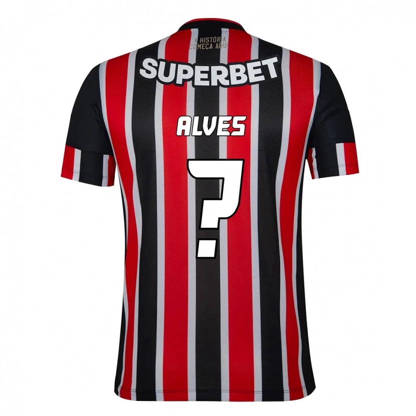 DanxenレディースKarla Alves#0ブラック レッドアウェイシャツ2025/26ジャージーユニフォーム