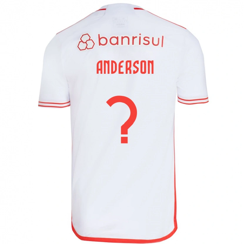 DanxenレディースAnderson#0ホワイト レッドアウェイシャツ2025/26ジャージーユニフォーム