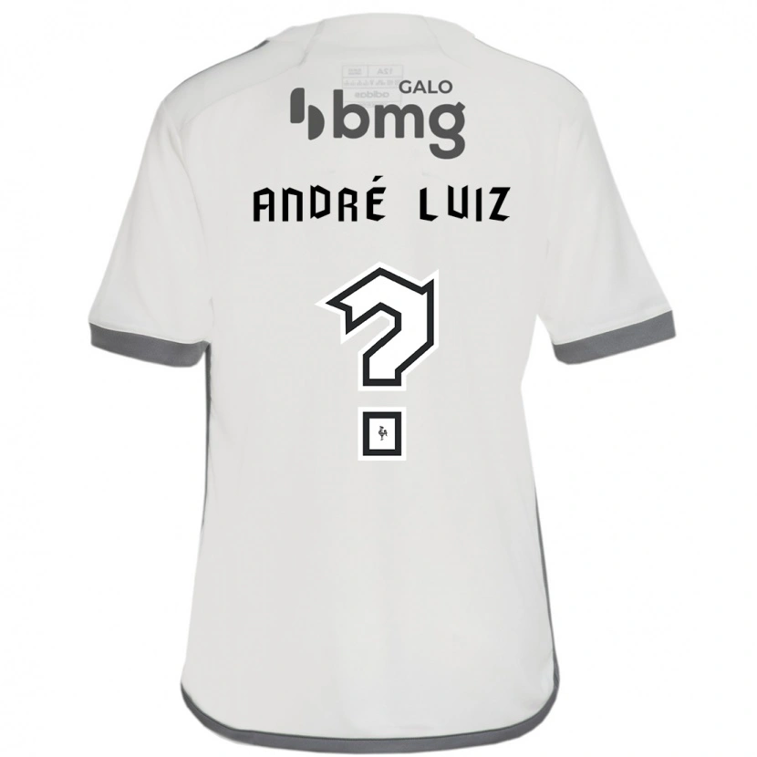 DanxenレディースAndré Luiz#0オフホワイトアウェイシャツ2025/26ジャージーユニフォーム