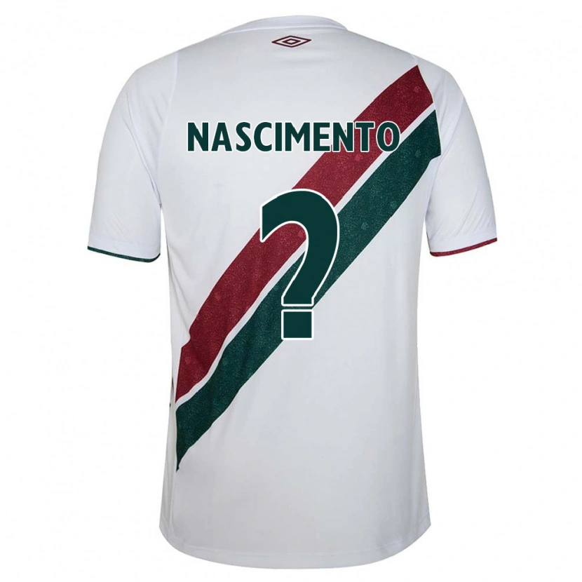 DanxenレディースHiago Nascimento#0ホワイト グリーン マルーンアウェイシャツ2025/26ジャージーユニフォーム