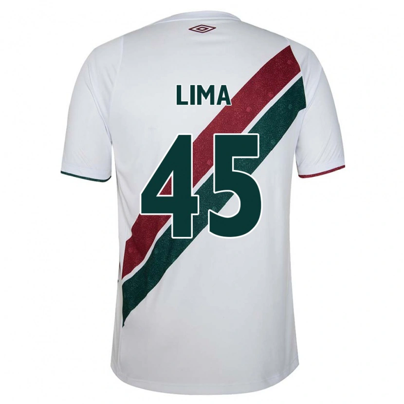 DanxenレディースLima#45ホワイト グリーン マルーンアウェイシャツ2025/26ジャージーユニフォーム
