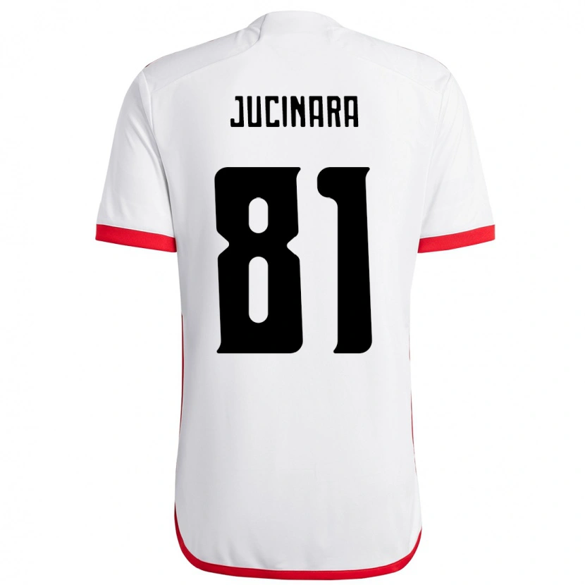 DanxenレディースJucinara#81ホワイト レッドアウェイシャツ2025/26ジャージーユニフォーム