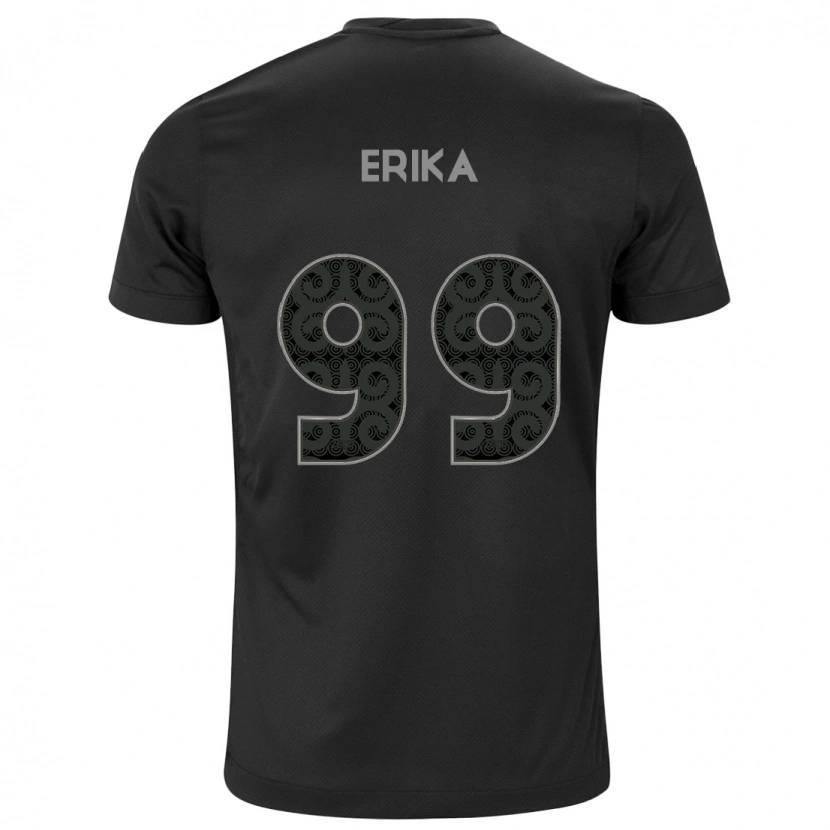 DanxenレディースÉrika#99ブラック ホワイトアウェイシャツ2025/26ジャージーユニフォーム
