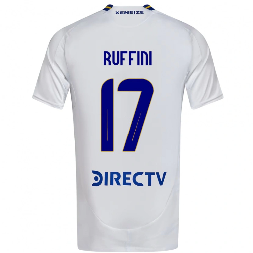DanxenレディースLola Ruffini#17ホワイト ブルーアウェイシャツ2025/26ジャージーユニフォーム