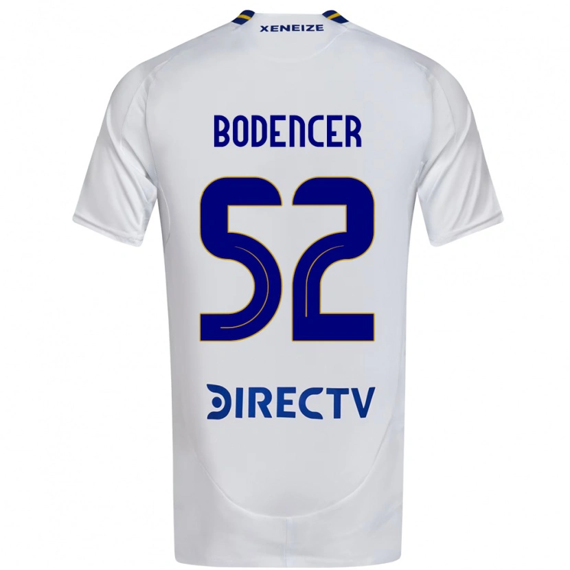 DanxenレディースErik Bodencer#52ホワイト ブルーアウェイシャツ2025/26ジャージーユニフォーム