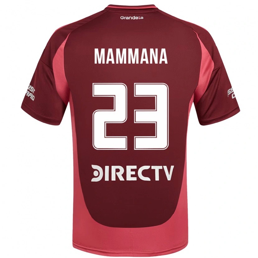 Danxenレディースエマヌエル・マンマナ#23バーガンディ マゼンタアウェイシャツ2025/26ジャージーユニフォーム