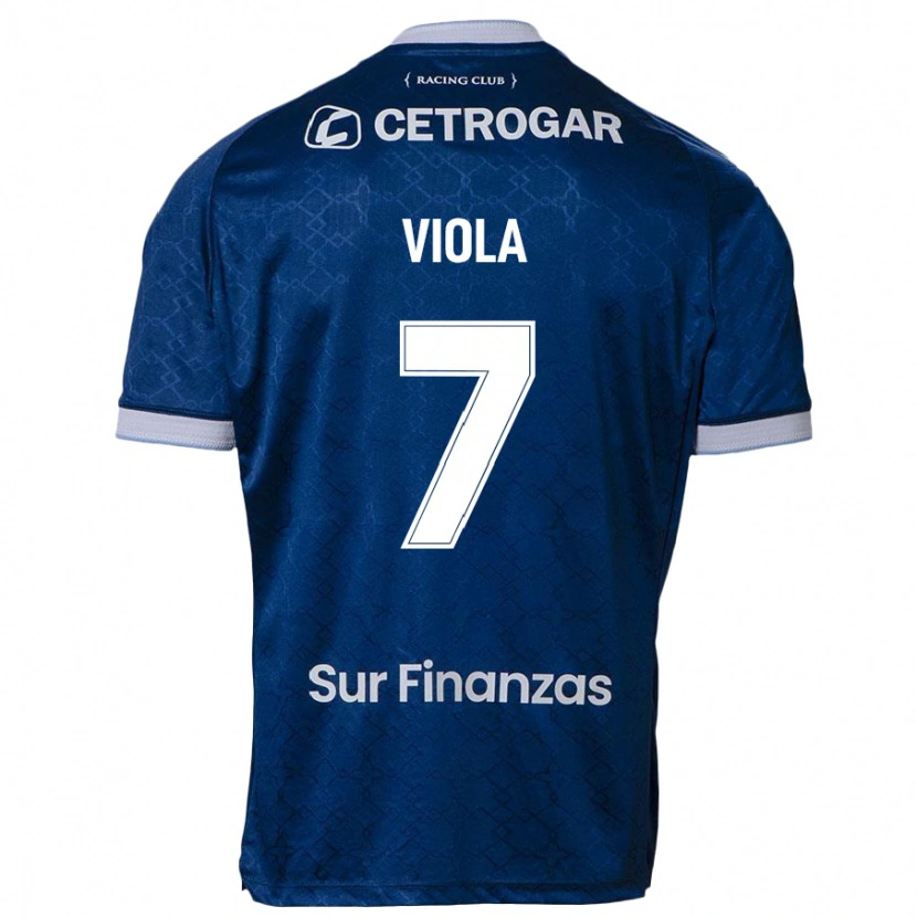 DanxenレディースNazarena Viola#7ダークブルーアウェイシャツ2025/26ジャージーユニフォーム