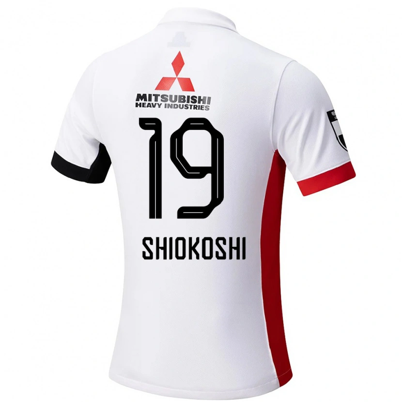 Danxenレディース塩越柚歩#19ホワイト ブラックアウェイシャツ2025/26ジャージーユニフォーム