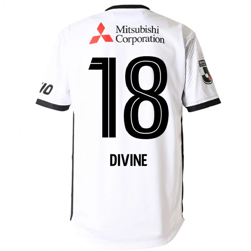 Danxenレディースディバイン・チネドゥ・オタニ#18ホワイト ブラックアウェイシャツ2025/26ジャージーユニフォーム