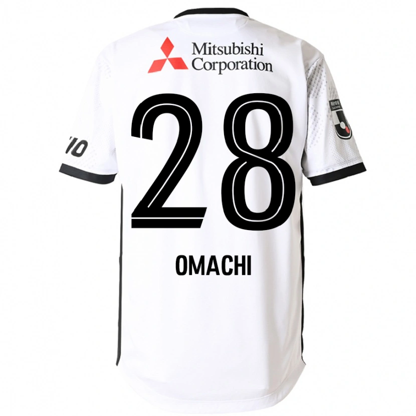 DanxenレディースShugo Omachi#28ホワイト ブラックアウェイシャツ2025/26ジャージーユニフォーム