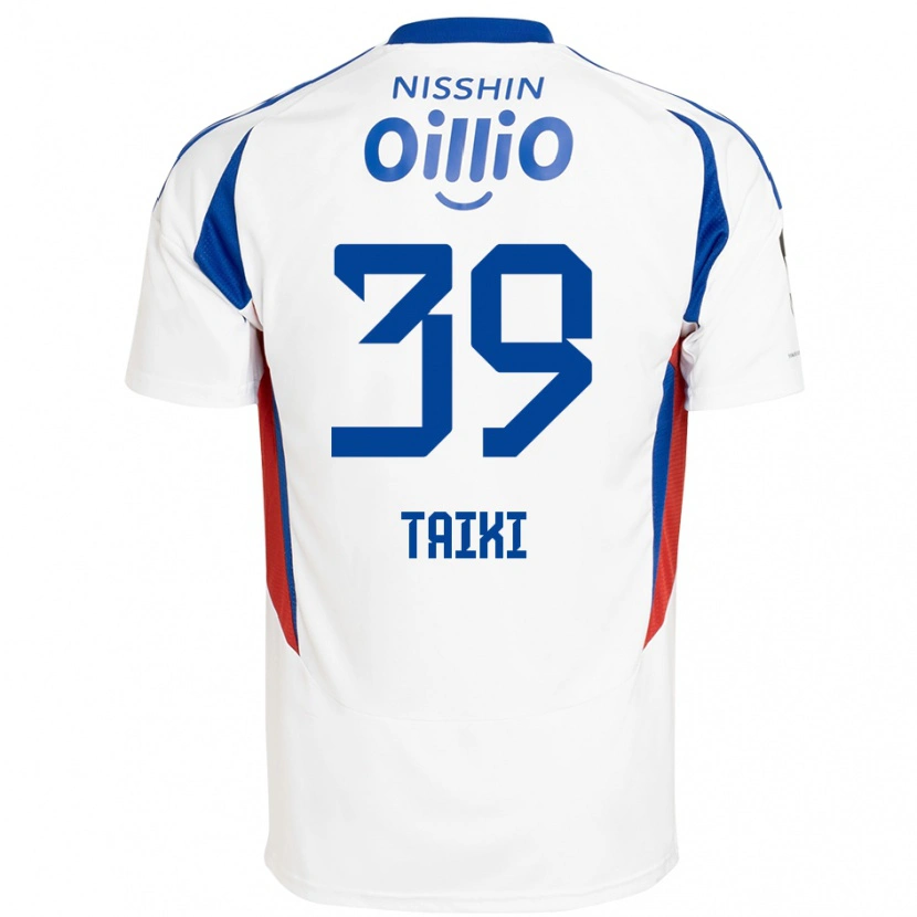 Danxenレディース渡邊泰基#39ホワイト ロイヤルブルーアウェイシャツ2025/26ジャージーユニフォーム