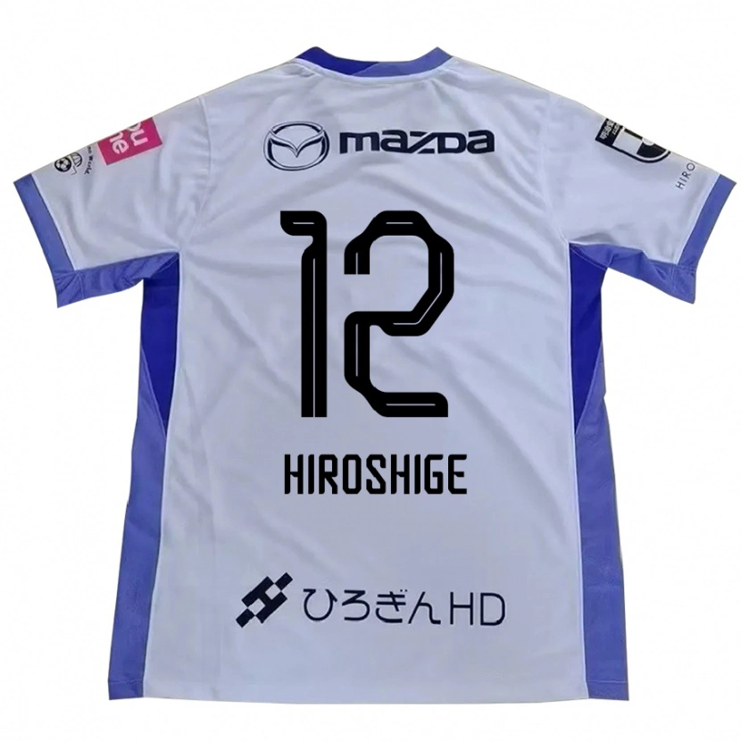 DanxenレディースSoma Hiroshige#12ホワイト オレンジアウェイシャツ2025/26ジャージーユニフォーム