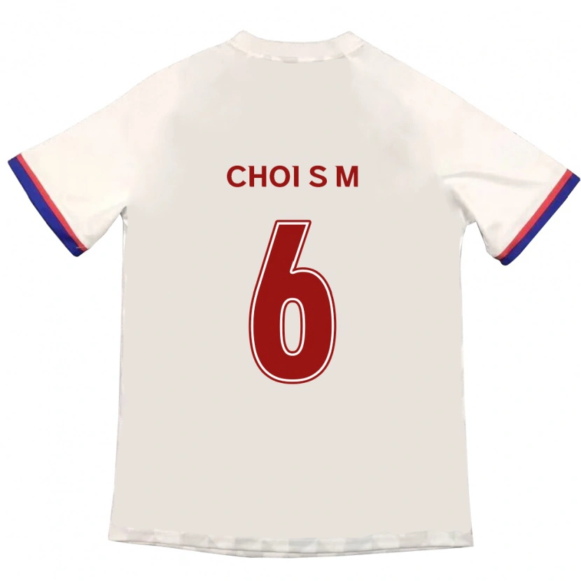 DanxenレディースChoi So-Mi#6オフホワイト レッドアウェイシャツ2025/26ジャージーユニフォーム