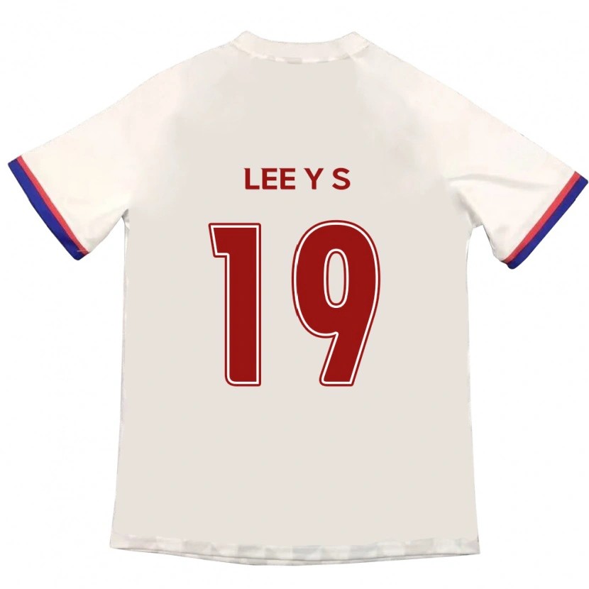 DanxenレディースLee Young-Seo#19オフホワイト レッドアウェイシャツ2025/26ジャージーユニフォーム