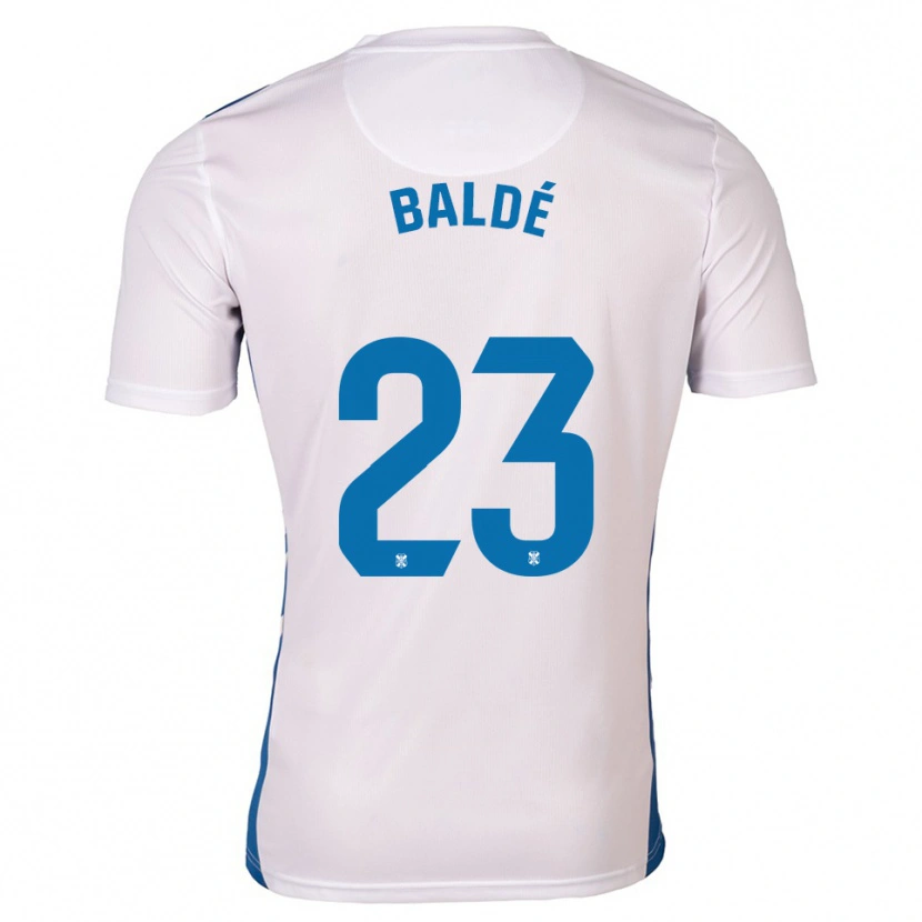 DanxenレディースIbrahim Baldé#23白 青ホームシャツ2025/26ジャージーユニフォーム