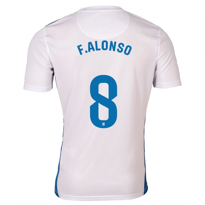 DanxenレディースFélix Alonso#8白 青ホームシャツ2025/26ジャージーユニフォーム