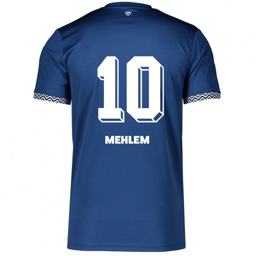 DanxenレディースMarvin Mehlem#10紺 白ホームシャツ2025/26ジャージーユニフォーム