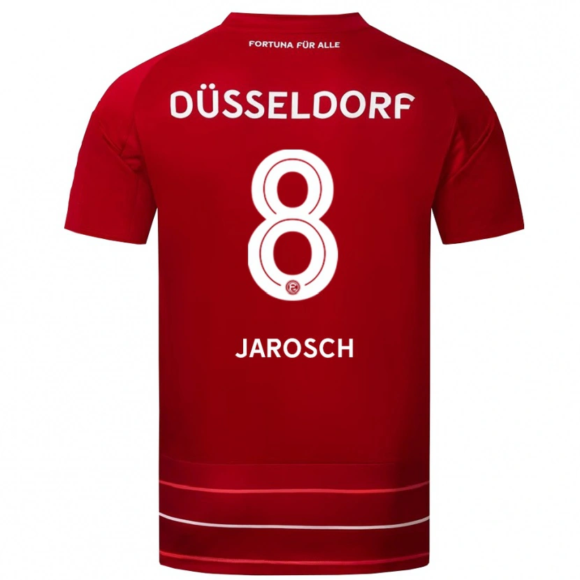 DanxenレディースMarek Jarosch#8赤 白ホームシャツ2025/26ジャージーユニフォーム