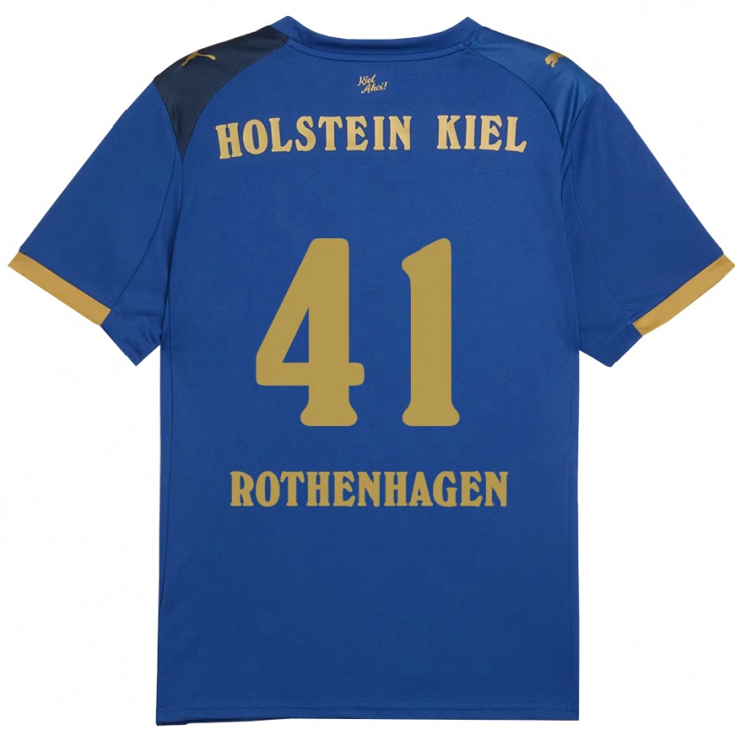 DanxenレディースLio Rothenhagen#41青 金ホームシャツ2025/26ジャージーユニフォーム
