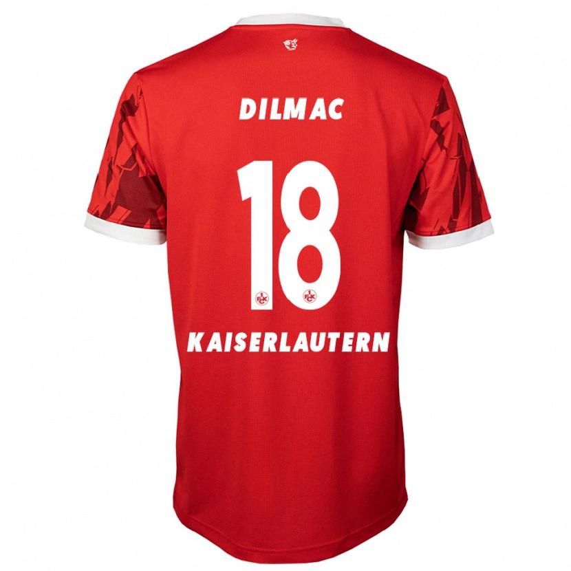 DanxenレディースDeniz Dilmac#18赤 白ホームシャツ2025/26ジャージーユニフォーム