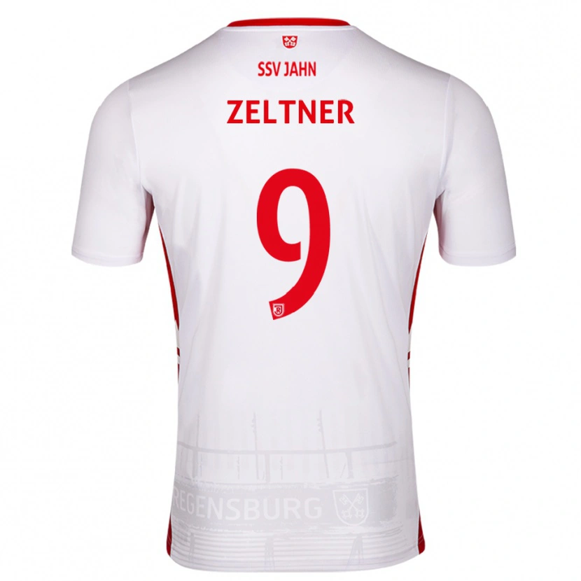DanxenレディースMilan Zeltner#9白 赤ホームシャツ2025/26ジャージーユニフォーム