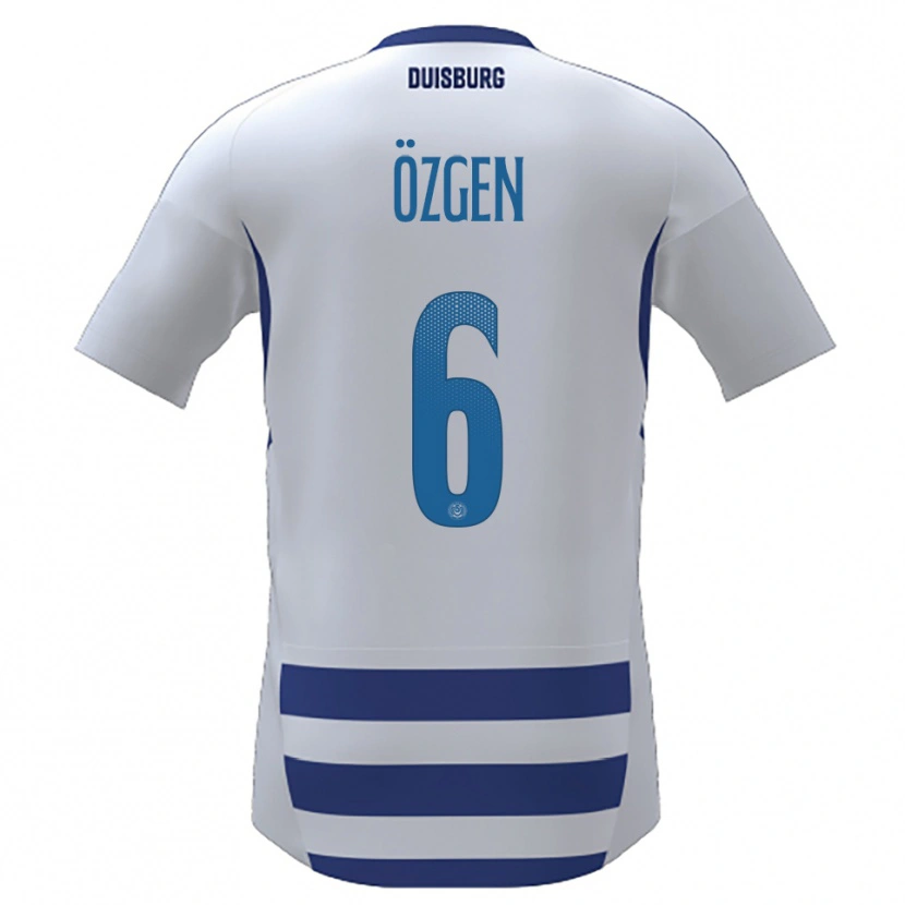 DanxenレディースMirac Özgen#6白 青ホームシャツ2025/26ジャージーユニフォーム