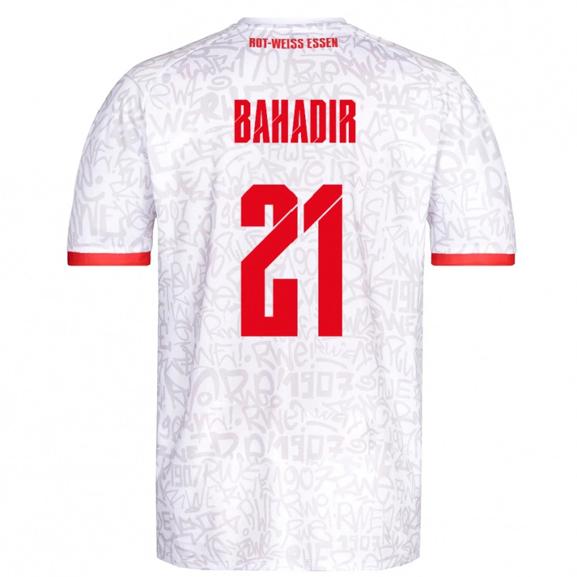 DanxenレディースBurak Bahadir#21白 赤ホームシャツ2025/26ジャージーユニフォーム