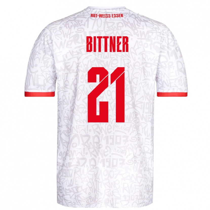 DanxenレディースLucas Bittner#21白 赤ホームシャツ2025/26ジャージーユニフォーム