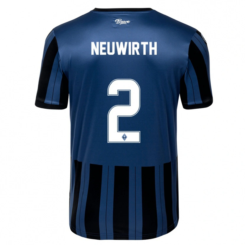 DanxenレディースNiklas Neuwirth#2青 灰色 黒ホームシャツ2025/26ジャージーユニフォーム