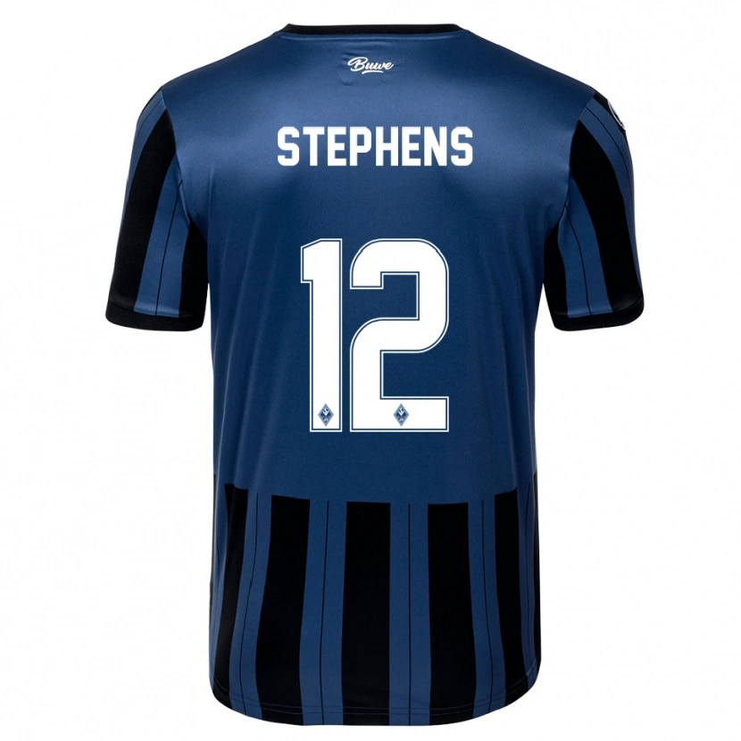 DanxenレディースKaden Stephens#12青 灰色 黒ホームシャツ2025/26ジャージーユニフォーム