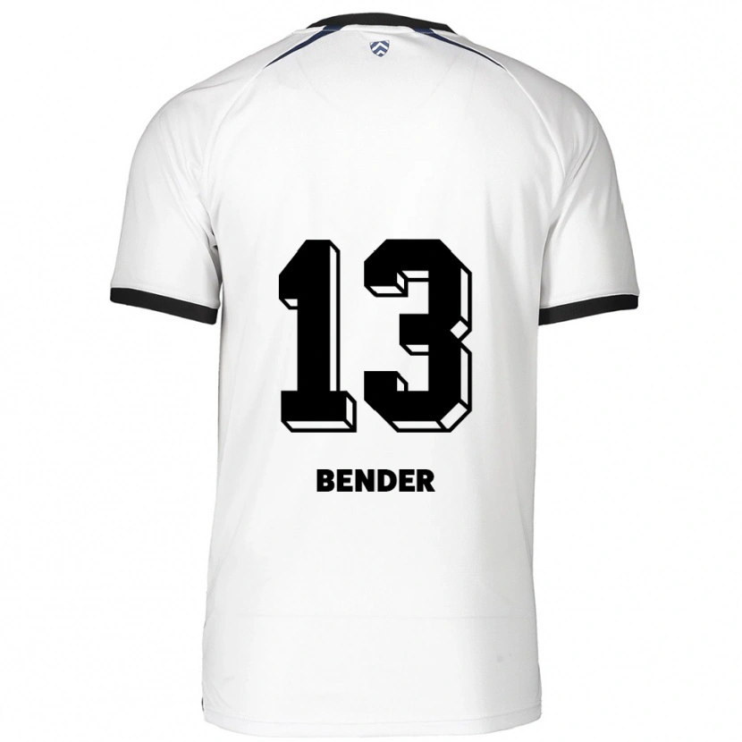 DanxenレディースGrit Bender#13白 黒アウェイシャツ2025/26ジャージーユニフォーム