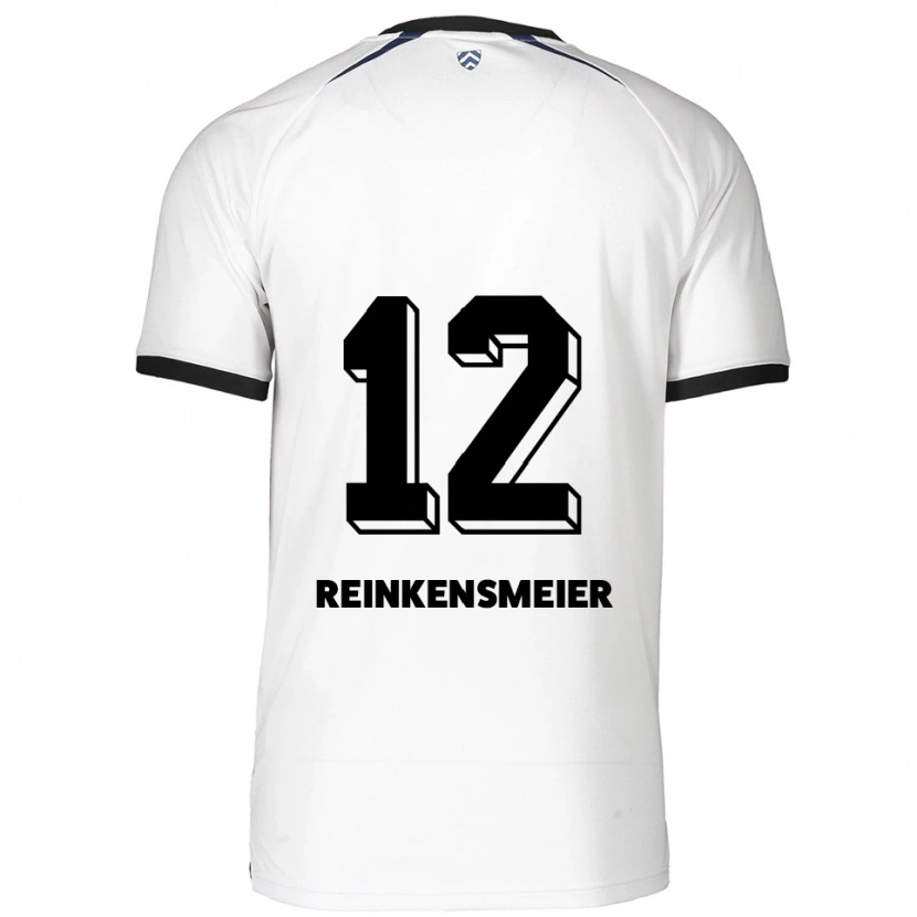 DanxenレディースThandie Reinkensmeier#12白 黒アウェイシャツ2025/26ジャージーユニフォーム