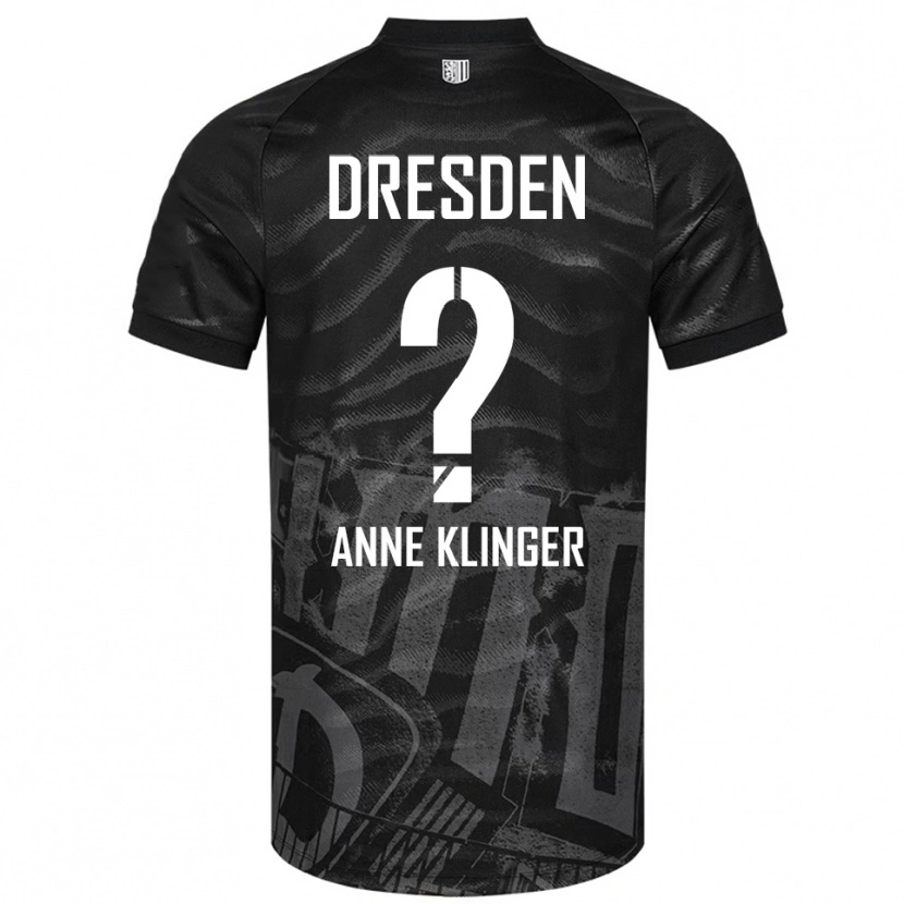 DanxenレディースJo Anne Klinger#0黒 灰色アウェイシャツ2025/26ジャージーユニフォーム