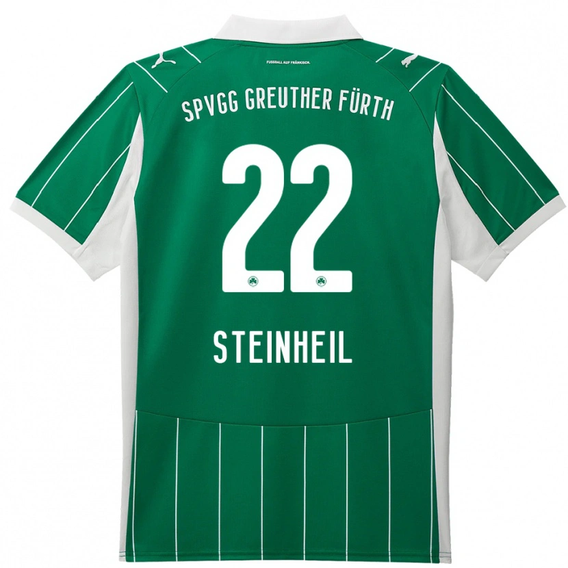 DanxenレディースMelvin Steinheil#22緑 白アウェイシャツ2025/26ジャージーユニフォーム