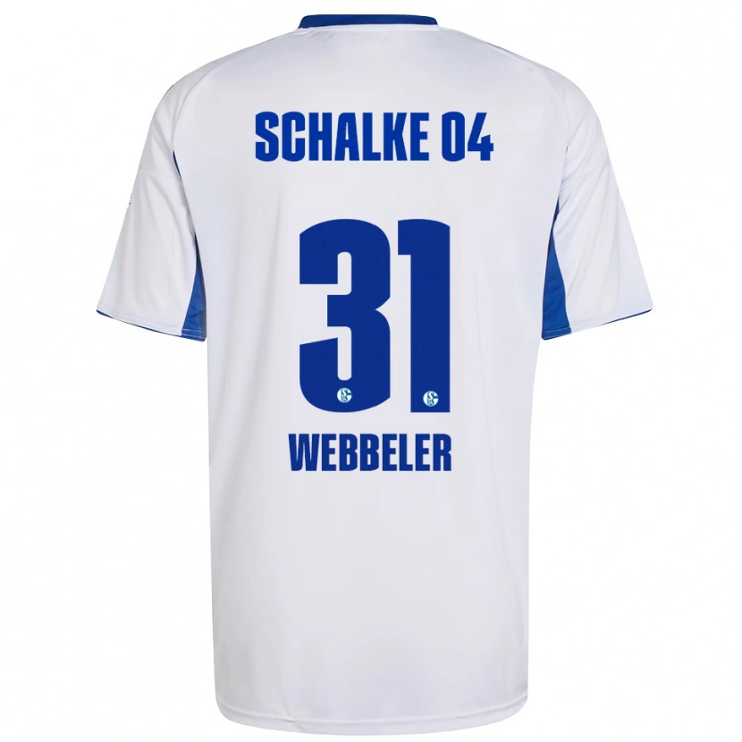 DanxenレディースVada Webbeler#31白 青アウェイシャツ2025/26ジャージーユニフォーム