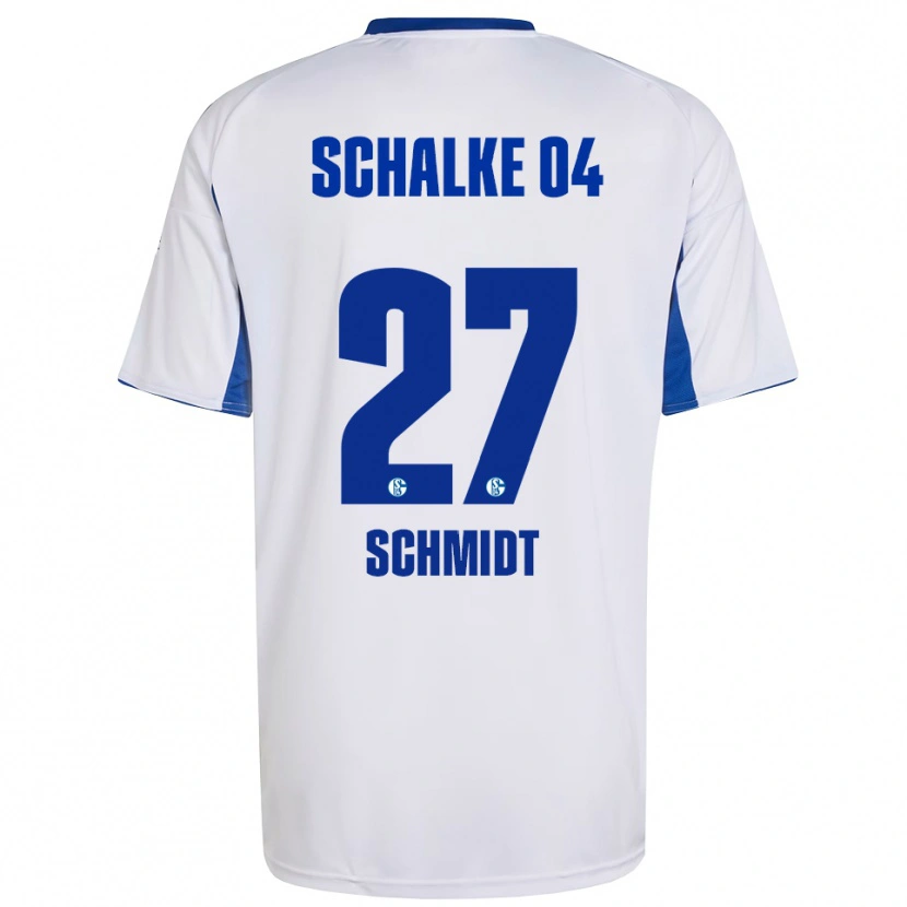 DanxenレディースTim Schmidt#27白 青アウェイシャツ2025/26ジャージーユニフォーム