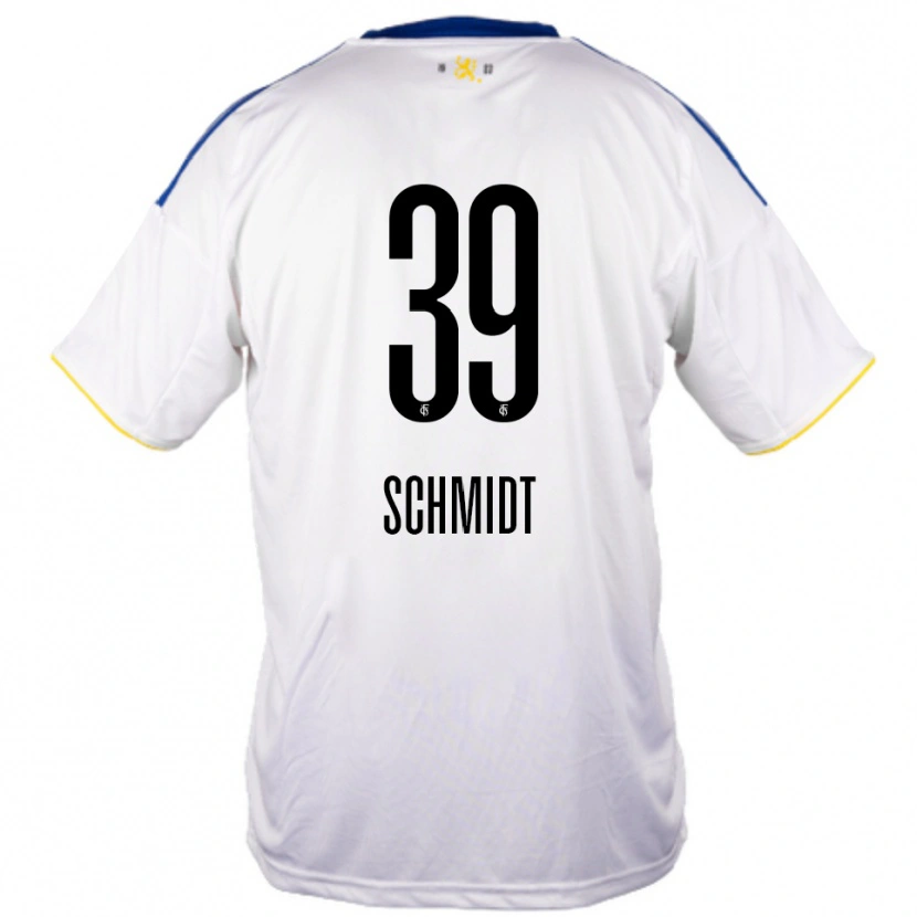 DanxenレディースPatrick Schmidt#39白 青 黄アウェイシャツ2025/26ジャージーユニフォーム