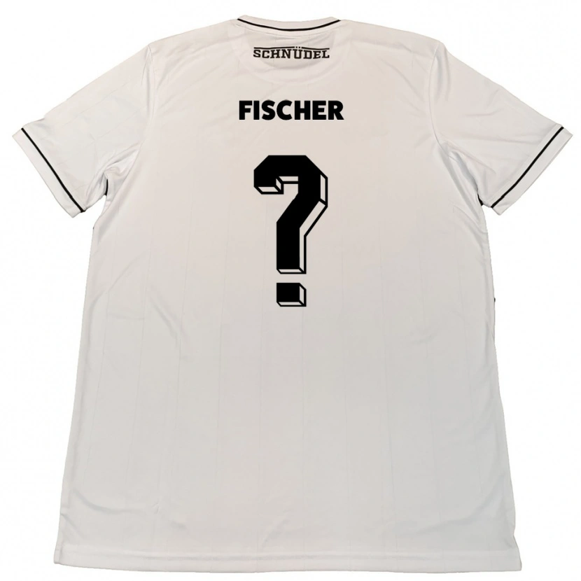 DanxenレディースAnne Fischer#0白 黒アウェイシャツ2025/26ジャージーユニフォーム