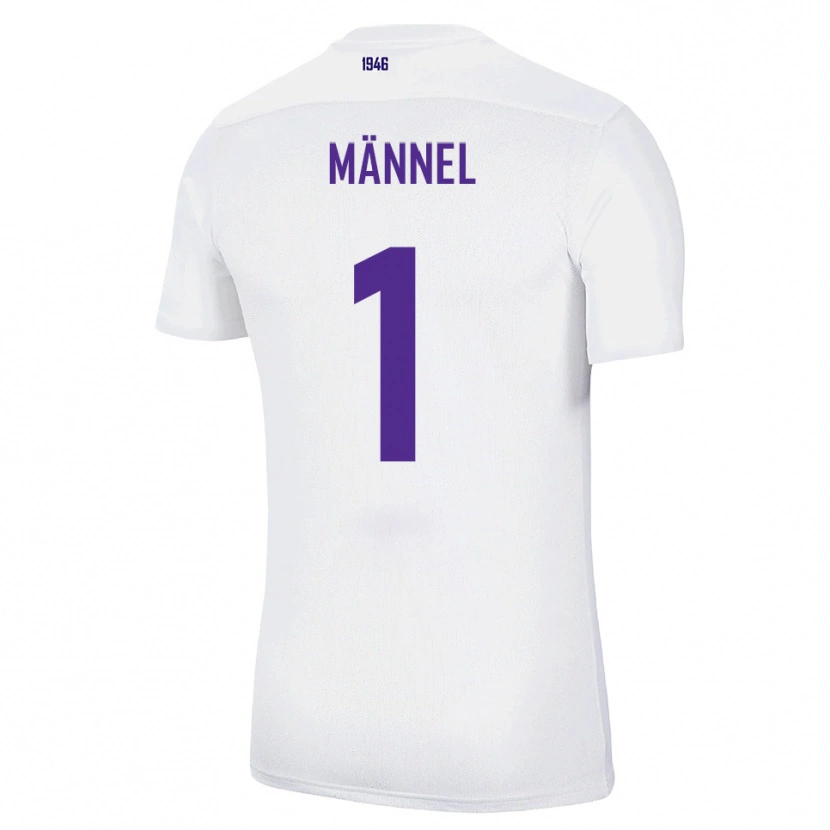 DanxenレディースMartin Männel#1白 緑アウェイシャツ2025/26ジャージーユニフォーム