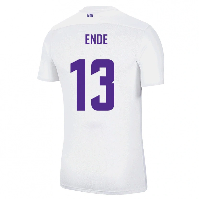 DanxenレディースOskar Ende#13白 緑アウェイシャツ2025/26ジャージーユニフォーム