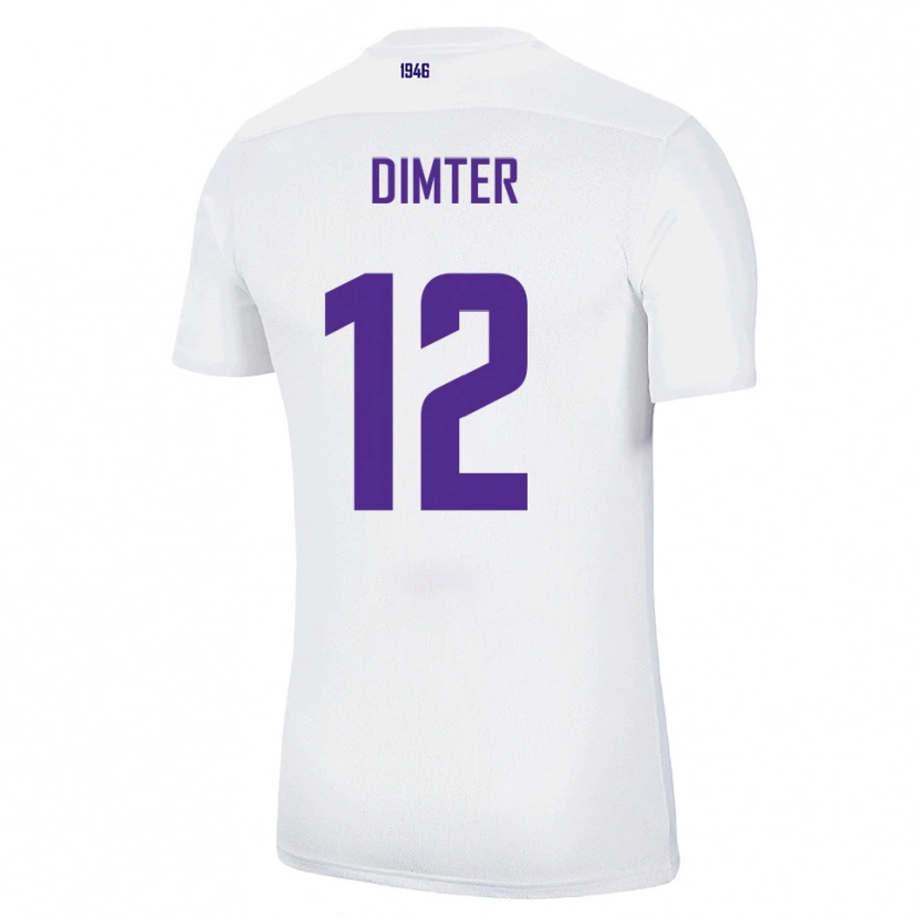 DanxenレディースNoel Dimter#12白 緑アウェイシャツ2025/26ジャージーユニフォーム
