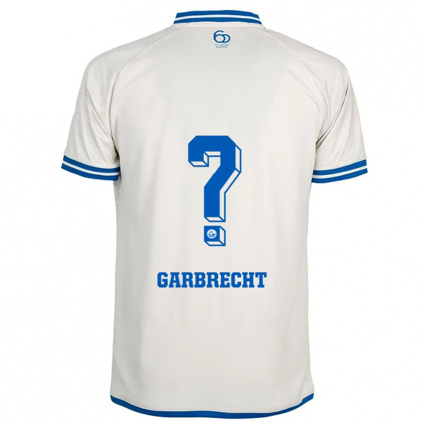 DanxenレディースJohan Garbrecht#0白 青アウェイシャツ2025/26ジャージーユニフォーム