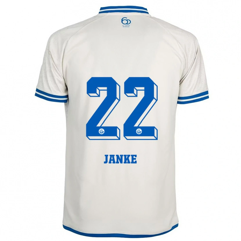 DanxenレディースKim Janke#22白 青アウェイシャツ2025/26ジャージーユニフォーム