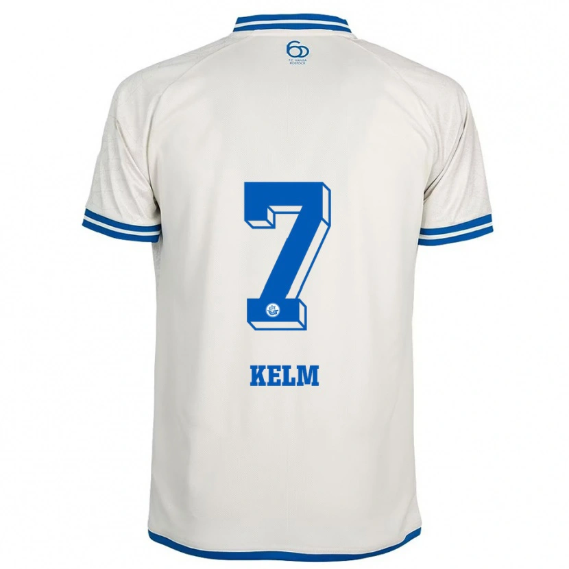 DanxenレディースMattes Kelm#7白 青アウェイシャツ2025/26ジャージーユニフォーム