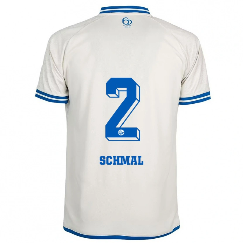DanxenレディースTim Schmal#2白 青アウェイシャツ2025/26ジャージーユニフォーム