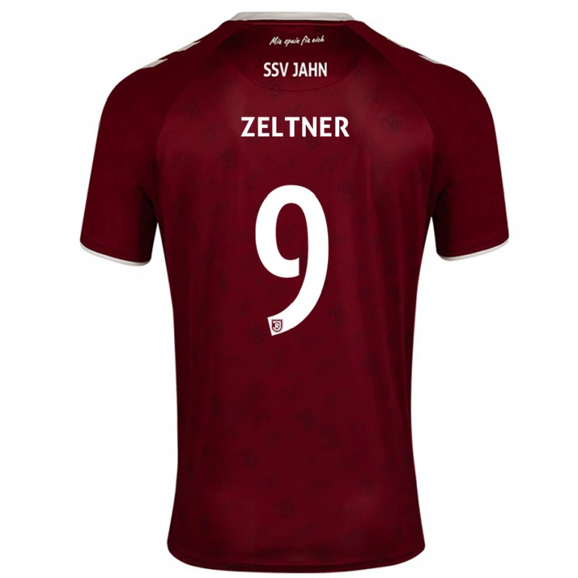 DanxenレディースMilan Zeltner#9バーガンディ 白アウェイシャツ2025/26ジャージーユニフォーム
