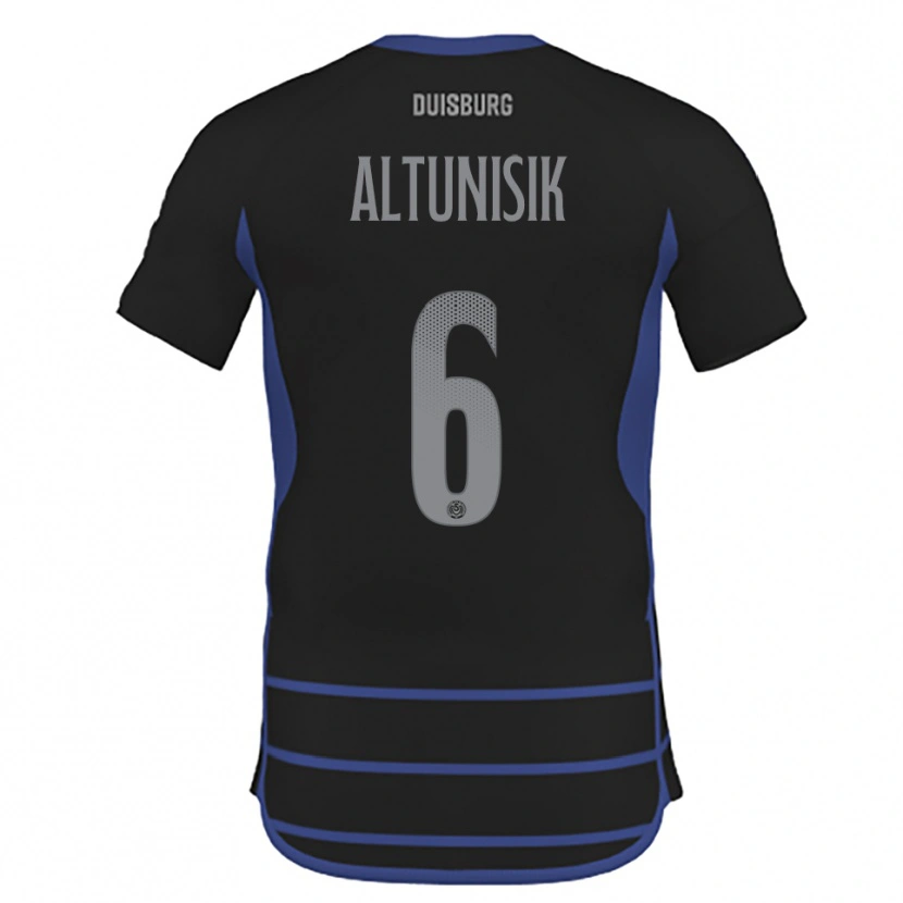 DanxenレディースKerim Altunisik#6黒 青アウェイシャツ2025/26ジャージーユニフォーム